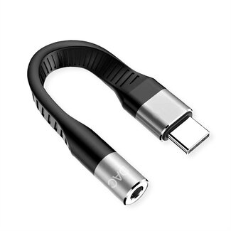 Roline ROLINE Adapter USB Type C - 3,5mm Audio , 0,1 m