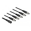 Delock DC Splitter Cable 5.5 x 2.1 mm 1 x female to 5 x male screwable