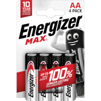 Energizer Alkaline-Batterij AA | 1.5 V DC | 4-Blister