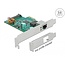 Delock PCI Express x1 Card 1 x RJ45 2.5 Gigabit LAN PoE+ RTL8125