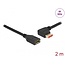 Delock DisplayPort extension cable male 90° left angled to female 8K 60 Hz 2 m