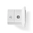 SmartLife CO Detector | Zigbee 3.0 | Batterij Gevoed | Levenscyclus sensor: 10 Jaar | EN 50291 | Android™ / IOS | Met testknop | 85 dB | Wit