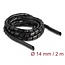 Delock Spiral Hose flexible 2 m x 14 mm black