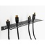 Delock Cable holder 325 x 90 mm for wall mounting grey