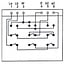 Goobay 3x TAE-NFN Wall Plate, Flush Mount