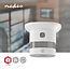 SmartLife Rookmelder | Zigbee 3.0 | Batterij Gevoed | Levenscyclus sensor: 10 Jaar | EN 14604 | 85 dB | Wit | 1 Stuks