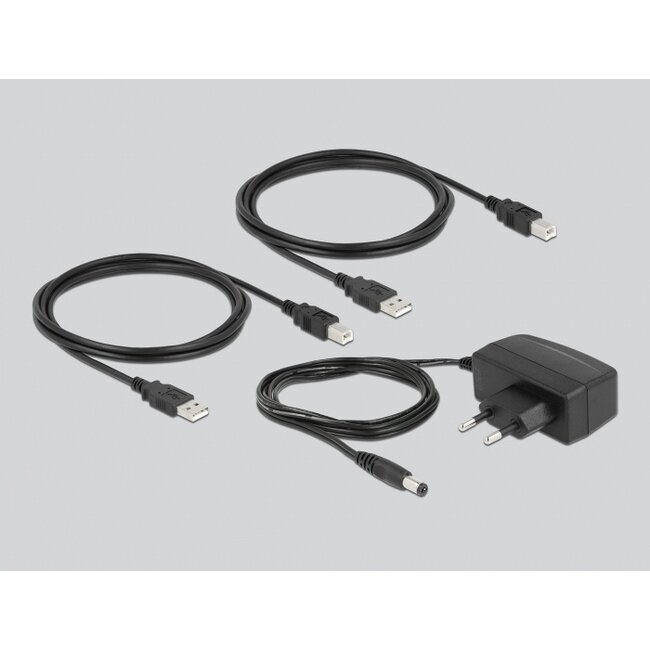 Delock USB 2.0 Switch 4 PC to 4 devices