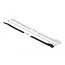 Delock Cable tie with flat head L 370 x W 7.6 mm 100 pieces