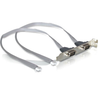 DeLOCK Delock slot bracket 2 x COM port with 2 mm pitch