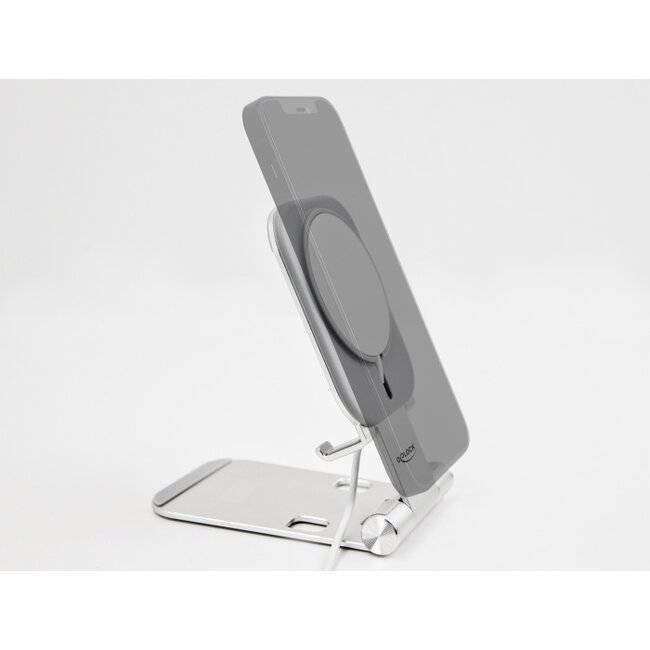 Delock Smartphone Stand Holder adjustable for MagSafe aluminium
