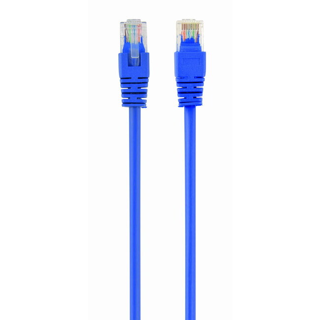 UTP Cat5E patchkabel, 0.25 m,  blauw
