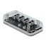 Delock External USB 3.0 Hub with 4 Ports transparent