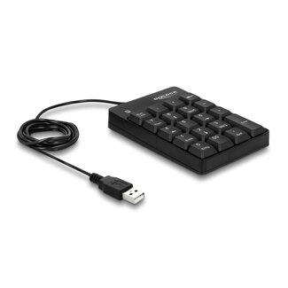 DeLOCK Delock USB Keypad 19 keys black