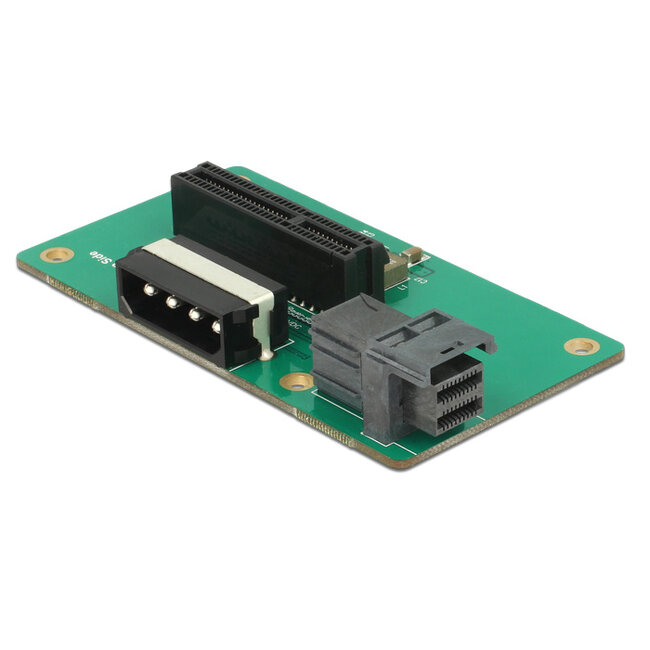 Delock Adapter SFF-8643 > PCIe x4 with fixing plate