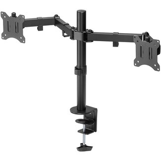 Goobay Goobay Dual Monitor Mount Flex, black