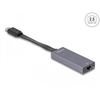 DeLOCK Delock USB Type-C™ Adapter to 2.5 Gigabit LAN slim