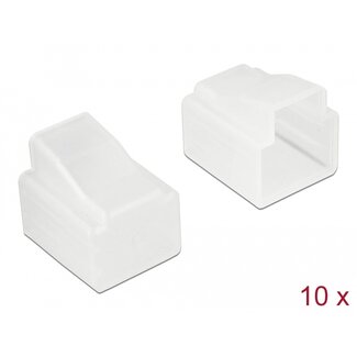 DeLOCK Delock Dust Cover for RJ11 plug 10 pieces transparent