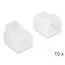 Delock Dust Cover for RJ11 plug 10 pieces transparent