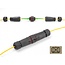 Delock Optical Fiber Cable Connector SC Simplex female to SC Simplex female OM1/OM2 waterproof