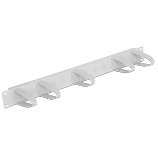 DeLOCK Delock 19″ Cable Management Panel universal grey