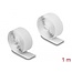 Delock Hook-and-loop tape self-adhesive L 1 m x W 20 mm white