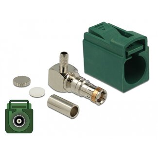 DeLOCK Delock FAKRA E jack 90° for crimping