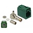 Delock FAKRA E jack 90° for crimping