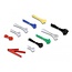 Delock Cable tie assortment box with cable tie installation tool 600 pieces assorted colours