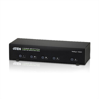 Aten ATEN VS0401 VGA Switch 4-poorts, audio, RS232