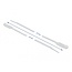 Delock Cable Tie with Label Tap L 270 x W 4.8 mm white 10 pieces