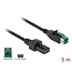 Delock PoweredUSB cable male 12 V > 2 x 4 pin male 5 m for POS printers and terminals