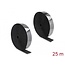 Delock Heavy-duty Hook-and-Loop tape self-adhesive L 25 m x W 50 mm black