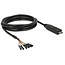 Delock Converter USB Type-C™ 2.0 male to LVTTL 3.3 V 6 pin pin header female separate 2.0 m