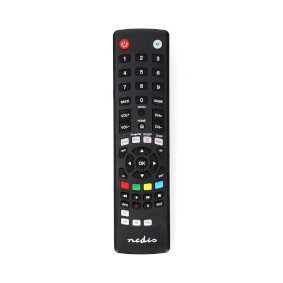 Universele Afstandsbediening - Voorgeprogrammeerd - 1 Apparaat - Amazon Prime / Disney + Button / Google Play Knop / Netflix Knop / Youtube Knop - Infrarood - Zwart