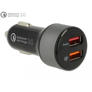 Navilock Navilock Car charger 2 x USB Type-A with Qualcomm® Quick Charge™ 3.0