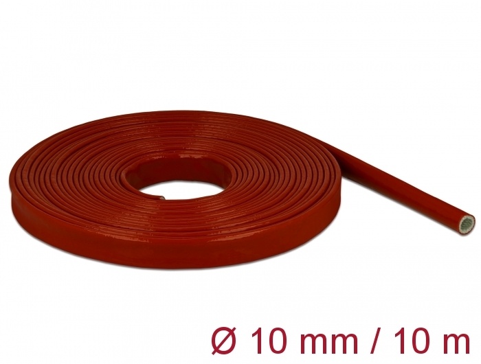 DeLOCK 18899. Lengte: 10 m, Maximale diameter: 1,4 cm, Minimale diameter: 1 cm. Aantal per verpakking: 1 stuk(s)