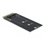 Delock SATA 22 pin male to M.2 Key B slot Adapter