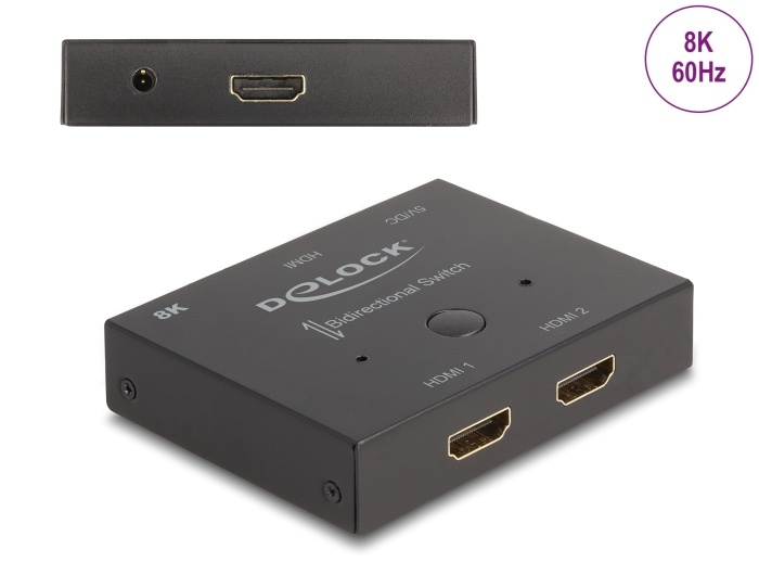 DeLOCK Delock HDMI 2 1 Switch bidirectional