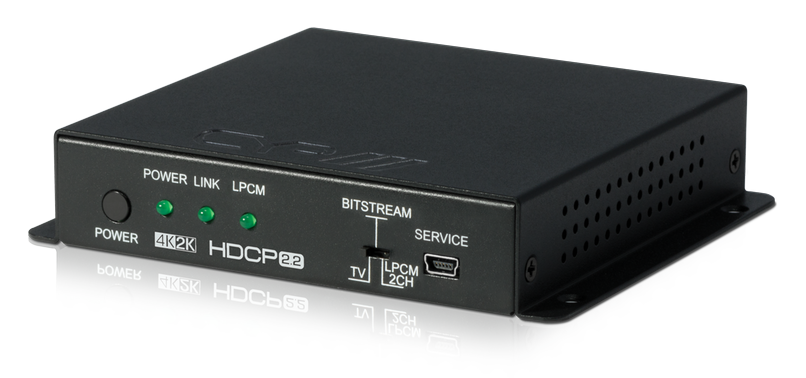 CYP HDMI Audio De-embedder (up to 5.1) with built-in Repeater (4K, HDCP2.2, HDMI2.0) |