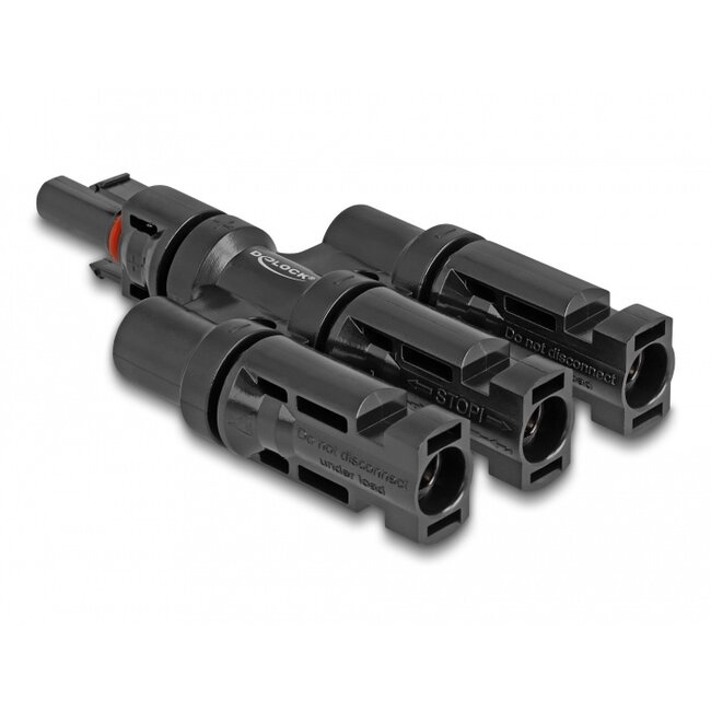 Delock DL4 Solar Connectors 1 x female to 3 x male