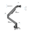 Multibrackets Monitorsteun - VESA Gas Lift Arm voor Samsung Odyssey G7