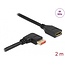 Delock DisplayPort extension cable male 90° right angled to female 8K 60 Hz 2 m