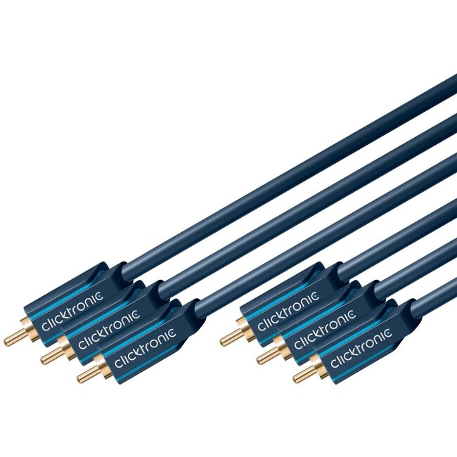 Clicktronic YUV Component Cable 3 m