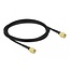 Delock Antenna Cable SMA plug to SMA plug LMR/CFD100 2 m low loss