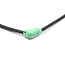 Delock Cable Clips for Angling 8 pieces green