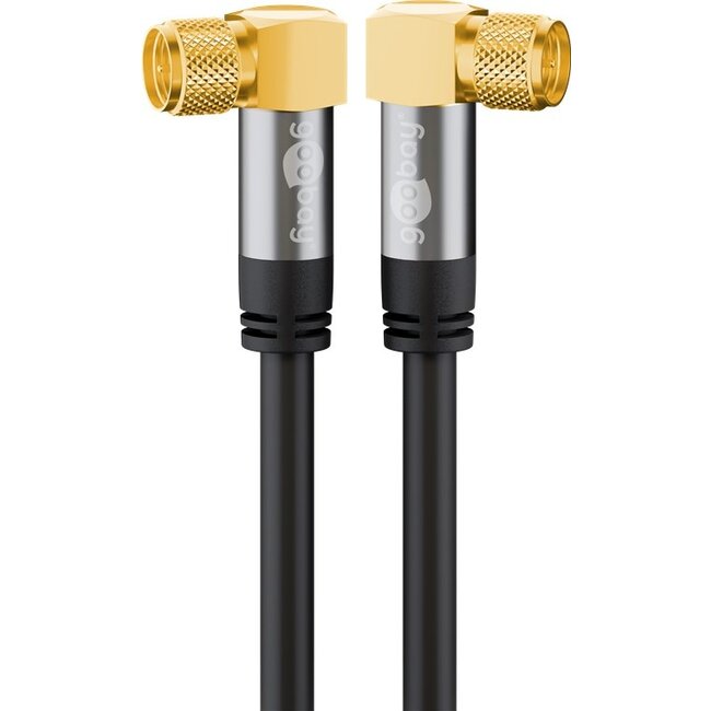 Goobay SAT Antenna Cable (135 dB), 4x Shielded 5 m