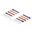 Delock Cable Ties flexible L 150 x W 4 mm assorted colors set 10 pieces
