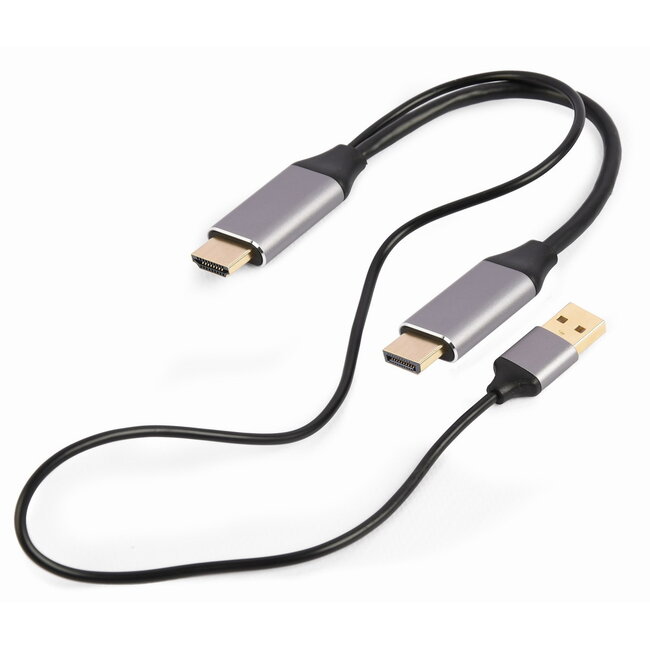 Actieve 4K HDMI naar DisplayPort-adapter, zwart