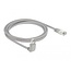 Delock Network cable RJ45 Cat.5e SF/UTP upwards angled / straight 2 m