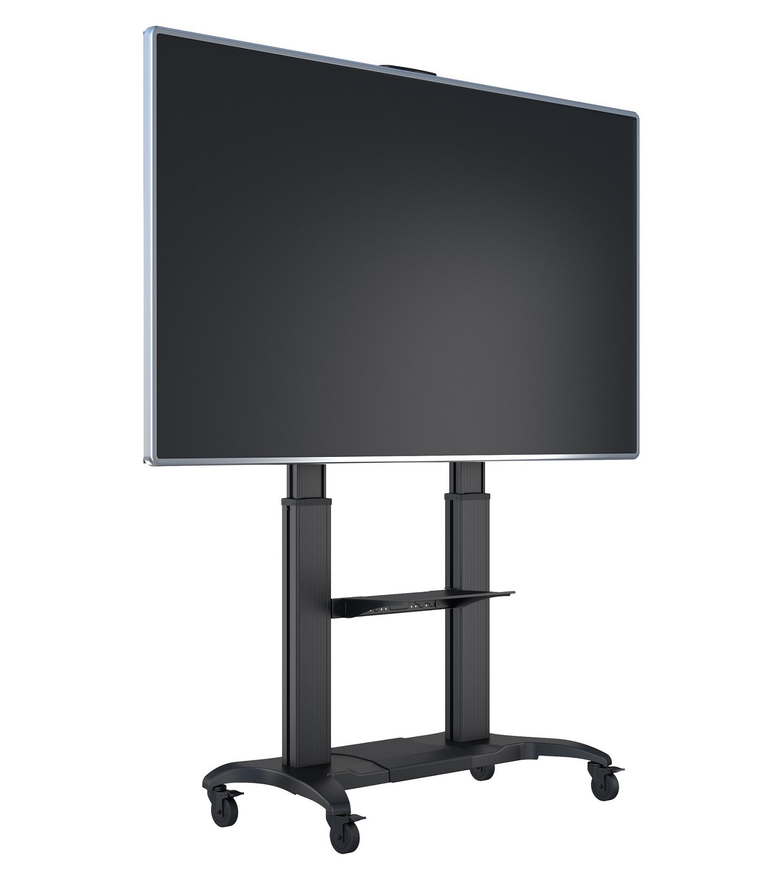 Multibrackets - Public Floorstand Dual Pillar 180 HD - Verrijdbaar TV statief voor schermen van 60-100"